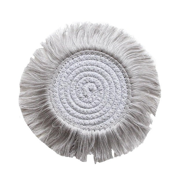Handwoven Macrame Coasters