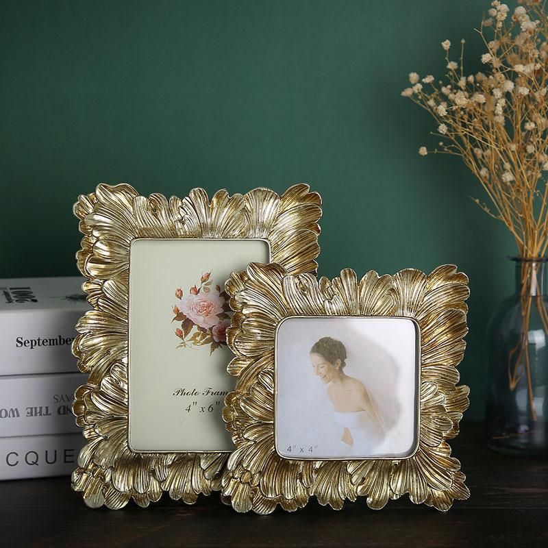 Vintage Resin Picture Frame