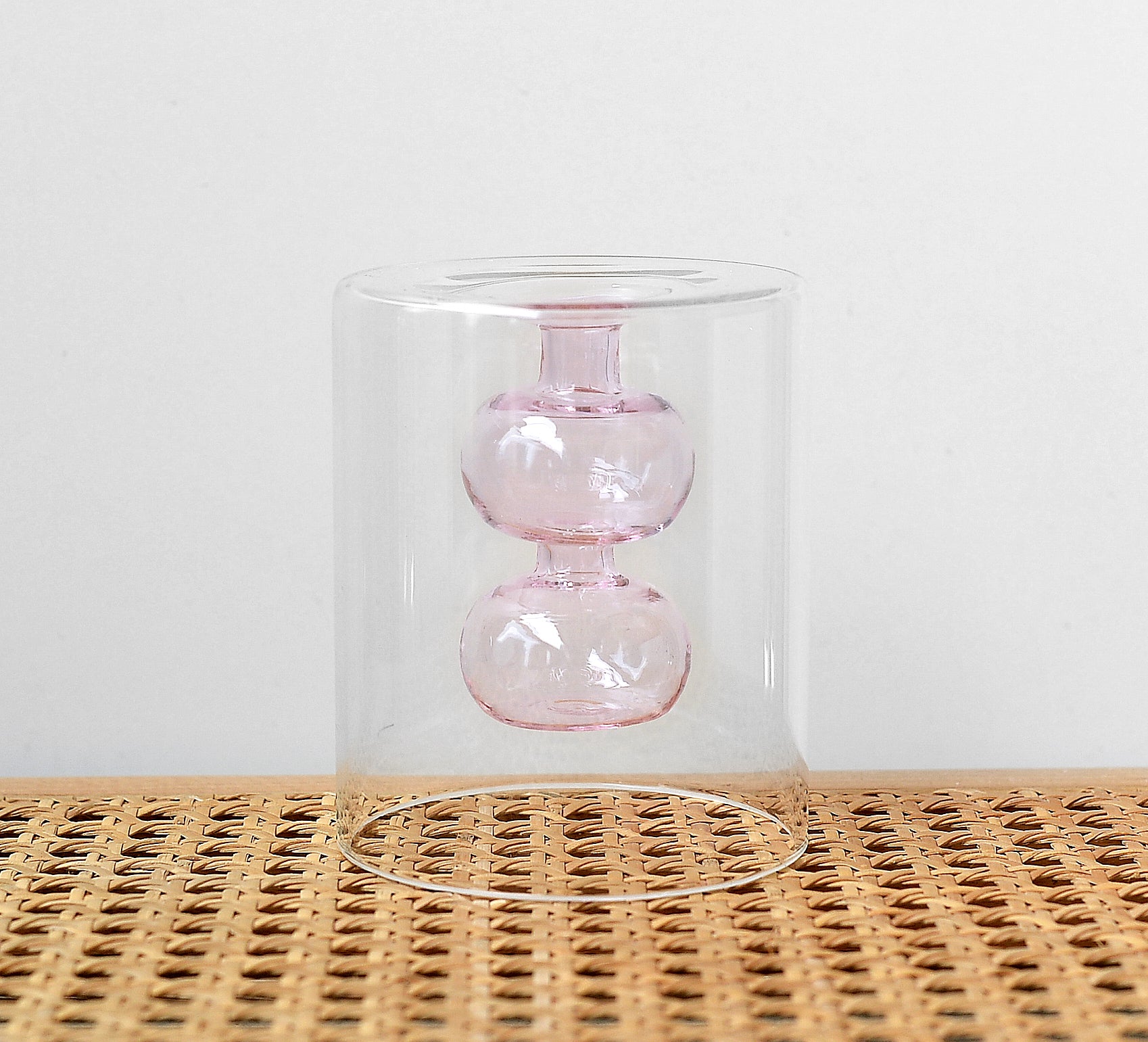 Retro Stained Glass Vase