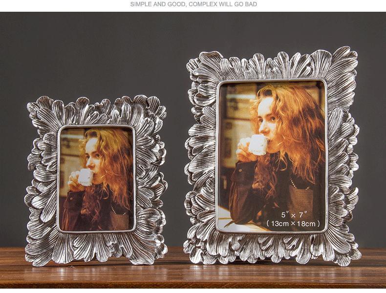 Vintage Resin Picture Frame