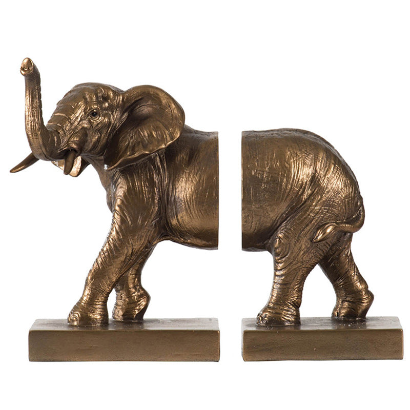 Elephant Bookends