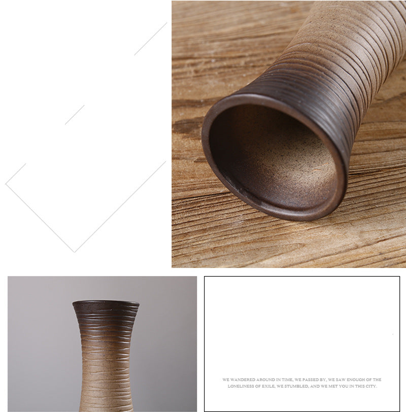 Coarse Ceramic Modern Vase