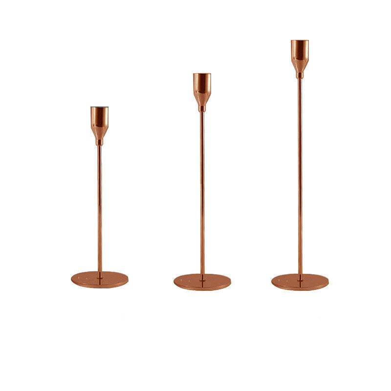 Wrought Iron Candle Holder