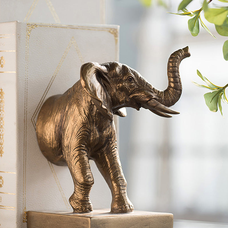 Elephant Bookends