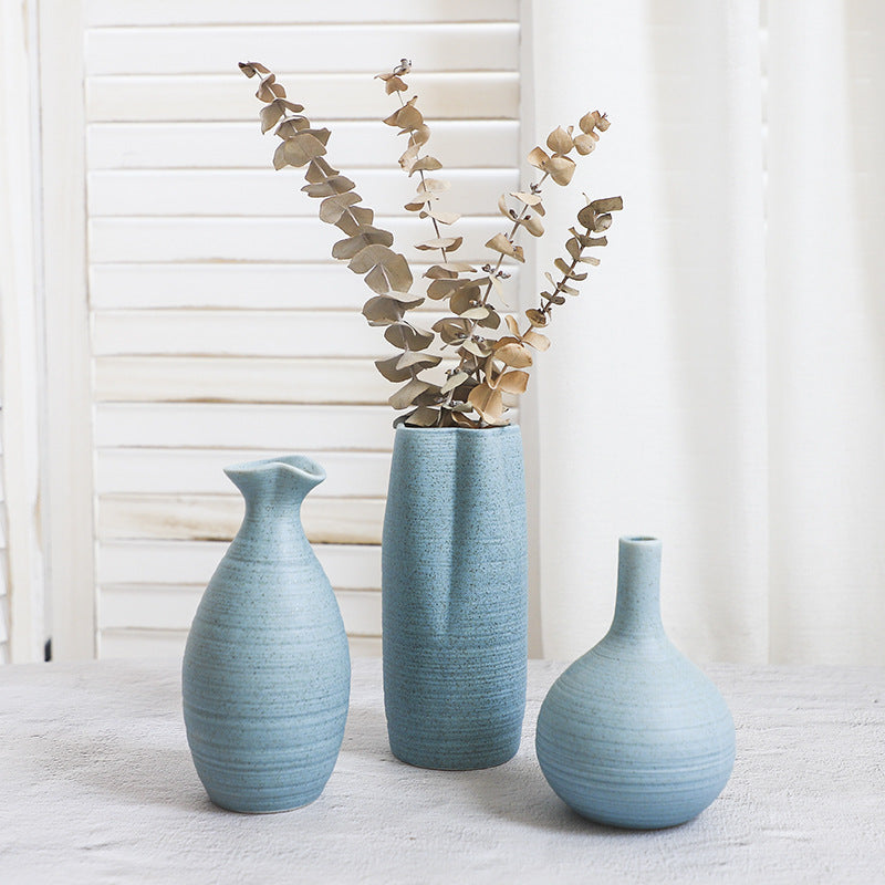 Blue Bell Ceramic Vase