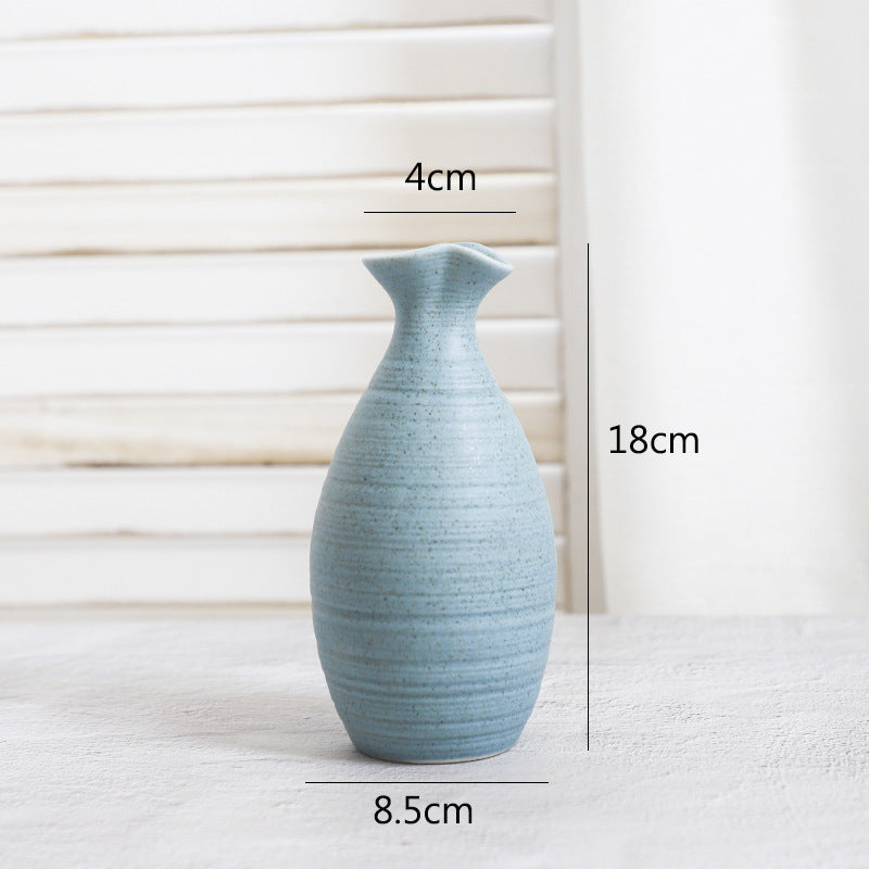 Blue Bell Ceramic Vase