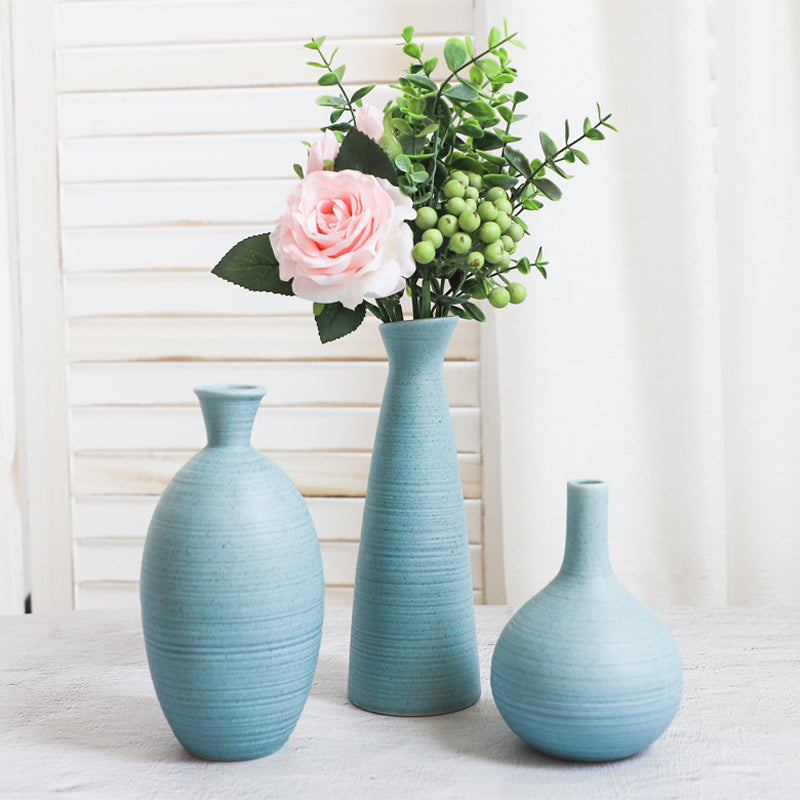 Blue Bell Ceramic Vase