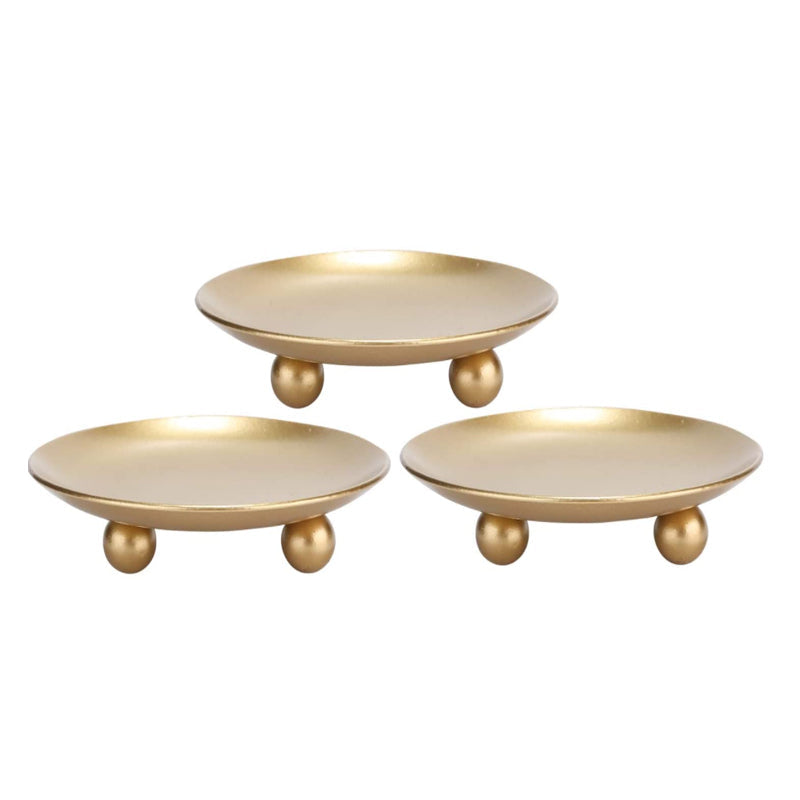 Iron Plate Candle Holder