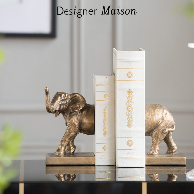 Elephant Bookends