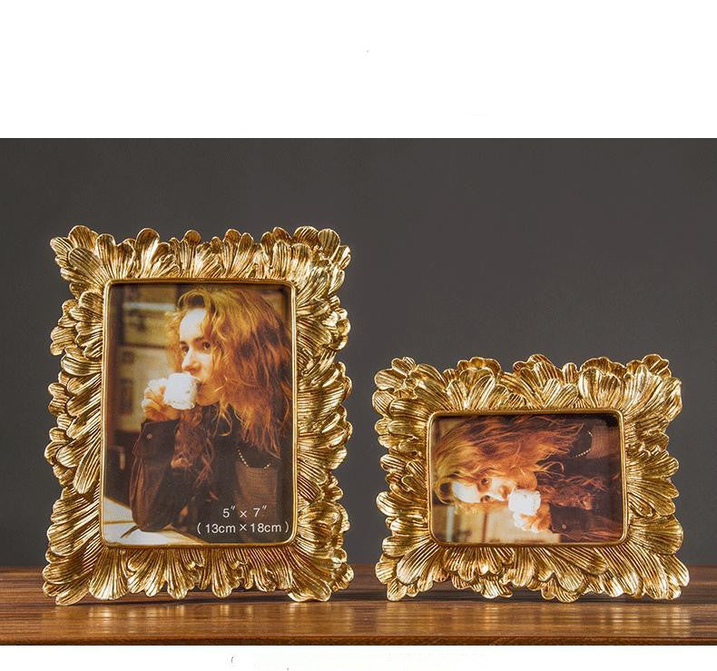 Vintage Resin Picture Frame