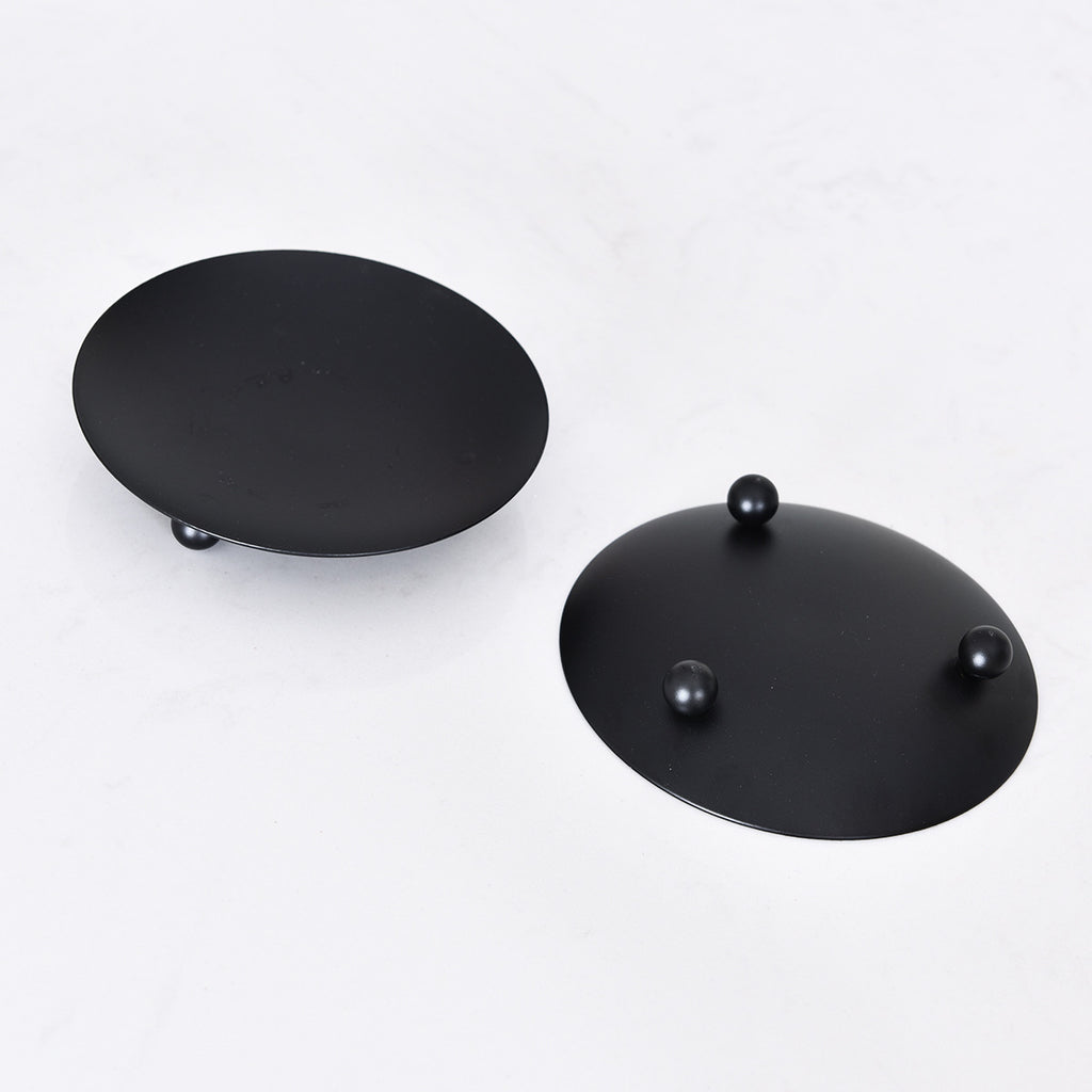 Iron Plate Candle Holder